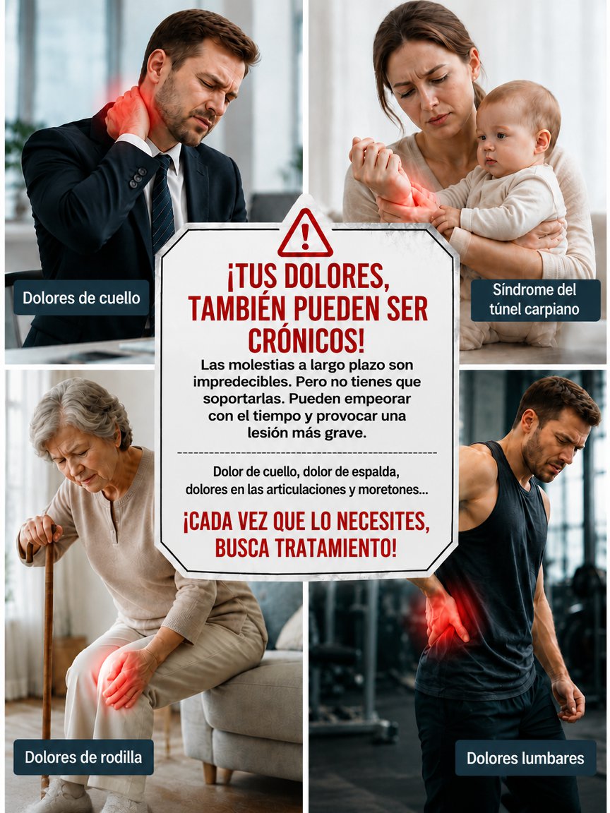 Tus dolores también pueden ser crónicos