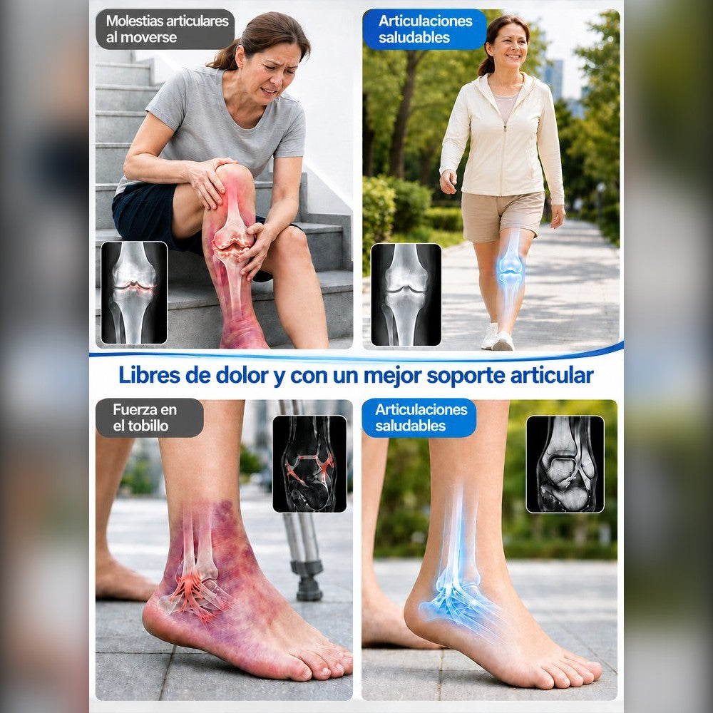 Libres de dolor y con un mejor soporte articular
